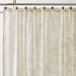 West Elm Abstract Hydrangea Shower Curtain