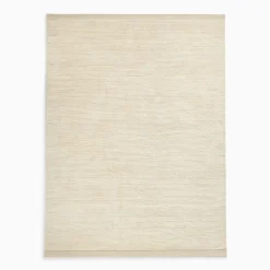 West Elm Abstract Line Shag Wool Rug