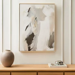 West Elm Abstract Neutral Wall Art