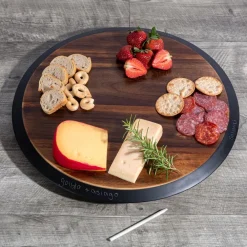 West Elm Acacia Wood Lazy Susan