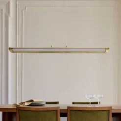 West Elm Adele LED Linear Chandelier (48")
