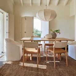 West Elm Adler Slipcover Dining Chair