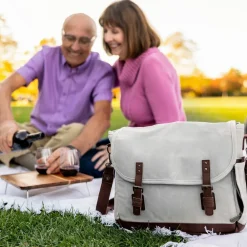 West Elm Adventure Wine Tote Bag