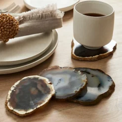 West Elm Agate Coasters