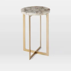 West Elm Agate Side Table (13")
