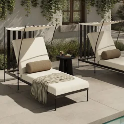 West Elm Aimie Adjustable Outdoor Chaise