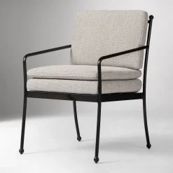 West Elm Aimie Outdoor Dining Arm Chair