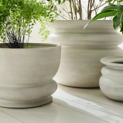 West Elm Alana Ceramic Indoor/Outdoor Planters
