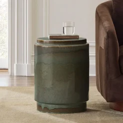 West Elm Alanna Ceramic Side Table (14")