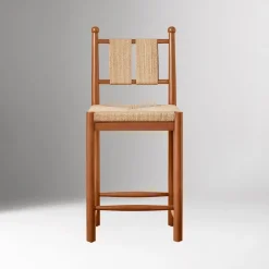 West Elm Alderbrook Woven Counter Stool