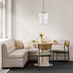 West Elm Alessio Woven Back Dining Chair