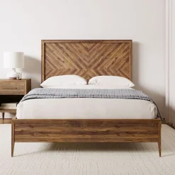 West Elm Alexa Reclaimed Wood Bed