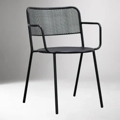 West Elm Alfie Stackable Outdoor Armchairs (Set of 2)