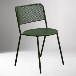 West Elm Alfie Stackable Outdoor Side Chairs (Set of 2)