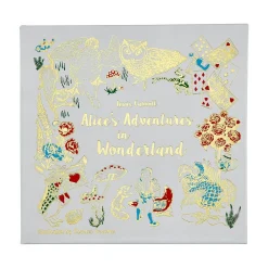Kids West Elm Alice's Adventures in Wonderland Leather-Bound Heirloom Book