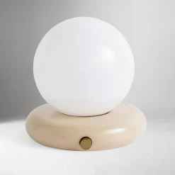 West Elm Alula Portable Dimable Table Lamp (7")