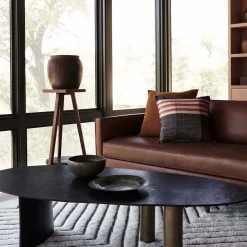 West Elm Aluminum Flat Leg Coffee Table (63")