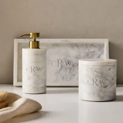 West Elm Amalfi Marble Bath Accessories