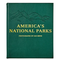 West Elm America's National Parks Leather-Bound Book