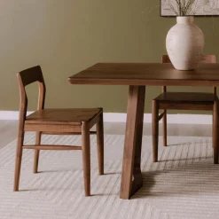 West Elm Amsterdam Solid Wood Dining Chairs (Set of 2)