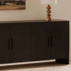 West Elm Anatola Herringbone Rounded Sideboard (71")