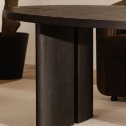 West Elm Anatola Solid Oak Oval Dining Table (86")