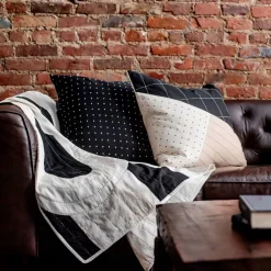 West Elm Anchal Project Cross Stitch Pillow