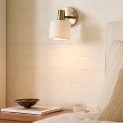 West Elm Anders Porcelain Task Sconce (5")