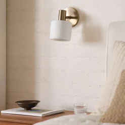 West Elm Anders Porcelain Task Sconce (5")