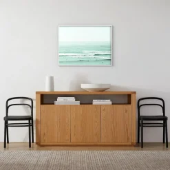 West Elm And The Color of My Eyes Has Gone Back Into the Sea Print by Minted For