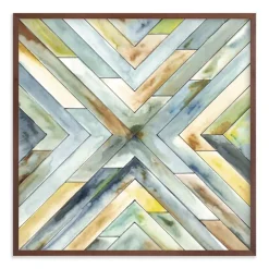 West Elm Angular Organic Framed Wall Art by Minted for
