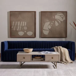 West Elm Anniina Channeled Sofa