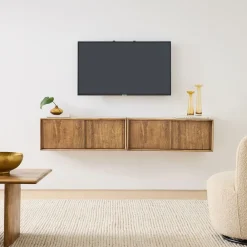 West Elm Anton Closed Floating Storage Cubby (32")