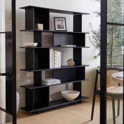 West Elm Anton Open Bookshelf (56")