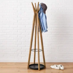 West Elm Anton Solid Wood Coat Rack -