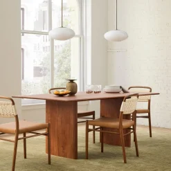 West Elm Anton Solid Wood Dining Table (72", 86", 120")