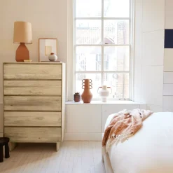 West Elm Anton Solid Wood 5-Drawer Dresser (36")
