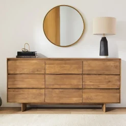 West Elm Anton Solid Wood 9-Drawer Dresser (76")