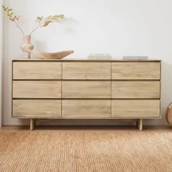 West Elm Anton Solid Wood 9-Drawer Dresser (76")