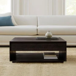 West Elm Anton Solid Wood Storage Coffee Table (42")
