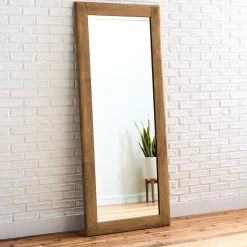 West Elm Anton Wood Floor Mirror