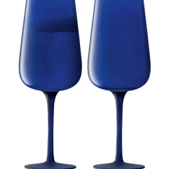 West Elm Arc Contrast Champagne Flutes (Set of 4)
