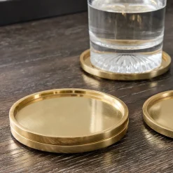 West Elm Archer Stainless Steel Coaster Sets