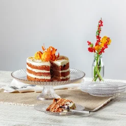 West Elm Archie Glass Cake Stand