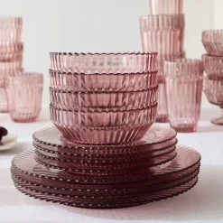 West Elm Archie Glass Dinnerware Collection