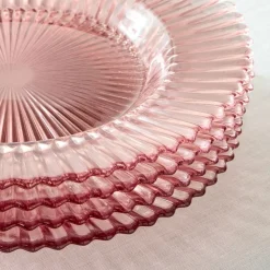 West Elm Archie Glass Salad Plates (Set of 4)