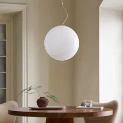 West Elm Aria Round Glass Pendant (–)