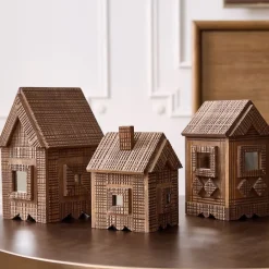 West Elm Artisan Wood Village Houses