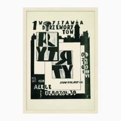 West Elm Art Show Poser Framed Poster