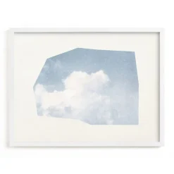 West Elm A Scrap Of The Sky II Framed Wall Art by Minted for